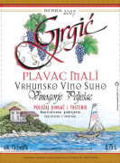 Grgich Hills Estate Vina Plavac Mali 2007 Front Label