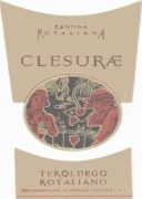 Cantina Rotaliana Teroldego Rotaliano Clesurae 2006 Front Label