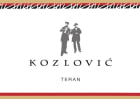 Kozlovic Istria Teran 2012 Front Label