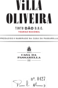 Casa da Passarella Villa Oliveira Touriga Nacional 2011 Front Label