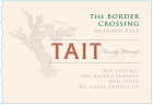 Tait Border Crossing Shiraz 2021  Front Label