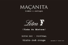Macanita Letra F Tinto 2022  Front Label
