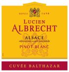 Lucien Albrecht Cuvee Balthazar Pinot Blanc 2021  Front Label