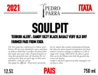 Pedro Parra SOULPIT 2021  Front Label