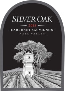 Silver Oak Napa Valley Cabernet Sauvignon (1.5 Liter Magnum) 2018  Front Label