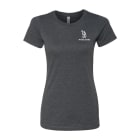 wine.com Ladies’ Tee in Charcoal – X-Large  Gift Product Image