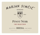 Marjan Simcic Cru Selection Pinot Noir 2019  Front Label