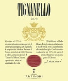Antinori Tignanello 2020  Front Label