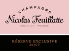 Nicolas Feuillatte Reserve Exclusive Rose  Front Label