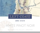 Left Coast Cellars White Pinot Noir 2018  Front Label