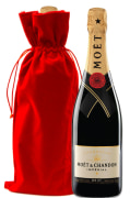 wine.com Moet & Chandon Imperial Brut with Red Velvet Gift Bag  Gift Product Image