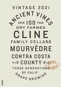 Cline Ancient Vines Mourvedre 2021  Front Label