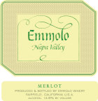 Emmolo Merlot 2021  Front Label