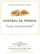 Chateau de Francs Les Cerisiers 2018  Front Label