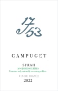 Chateau de Campuget 1753 Syrah 2022  Front Label