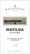 Bremerton Wines Matilda Plains White Blend 2019  Front Label