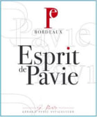 Esprit de Pavie  2018  Front Label