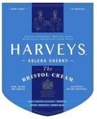 Harveys Bristol Cream Sherry Front Label
