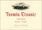 Txomin Etxaniz Rose 2022  Front Label