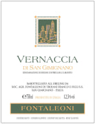Fontaleoni Vernaccia Di San Gimignano 2022  Front Label