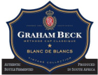 Graham Beck Blanc de Blancs 2017  Front Label