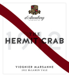 d'Arenberg The Hermit Crab Viognier Marsanne 2022  Front Label