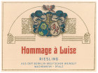 Burklin-Wolf Hommage a Luise Riesling 2022  Front Label