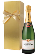 wine.com Taittinger Brut La Francaise with Gold Gift Box  Gift Product Image