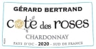 Cote des Roses Chardonnay 2020  Front Label