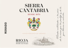 Sierra Cantabria Rosado 2022  Front Label