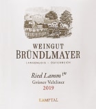 Brundlmayer Ried Lamm Gruner Veltliner 2019  Front Label
