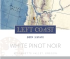 Left Coast Cellars White Pinot Noir 2019  Front Label