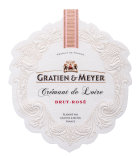 Gratien & Meyer Cremant de Loire Brut Rose  Front Label