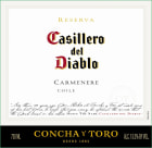 Casillero del Diablo Carmenere 2021  Front Label
