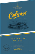 Bodega Colome Autentico Malbec 2021  Front Label