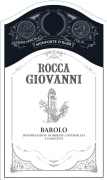 Rocca Giovanni Barolo 2017  Front Label