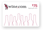 wine.com Gift Card - $75  Gift Product Image