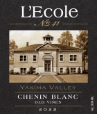 L'Ecole 41 Old Vines Chenin Blanc 2022  Front Label