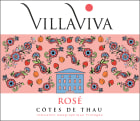 VillaViva Cotes de Thau Rose 2023  Front Label