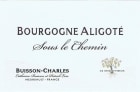 Domaine Buisson-Charles Aligote Sous le Chemin 2019  Front Label